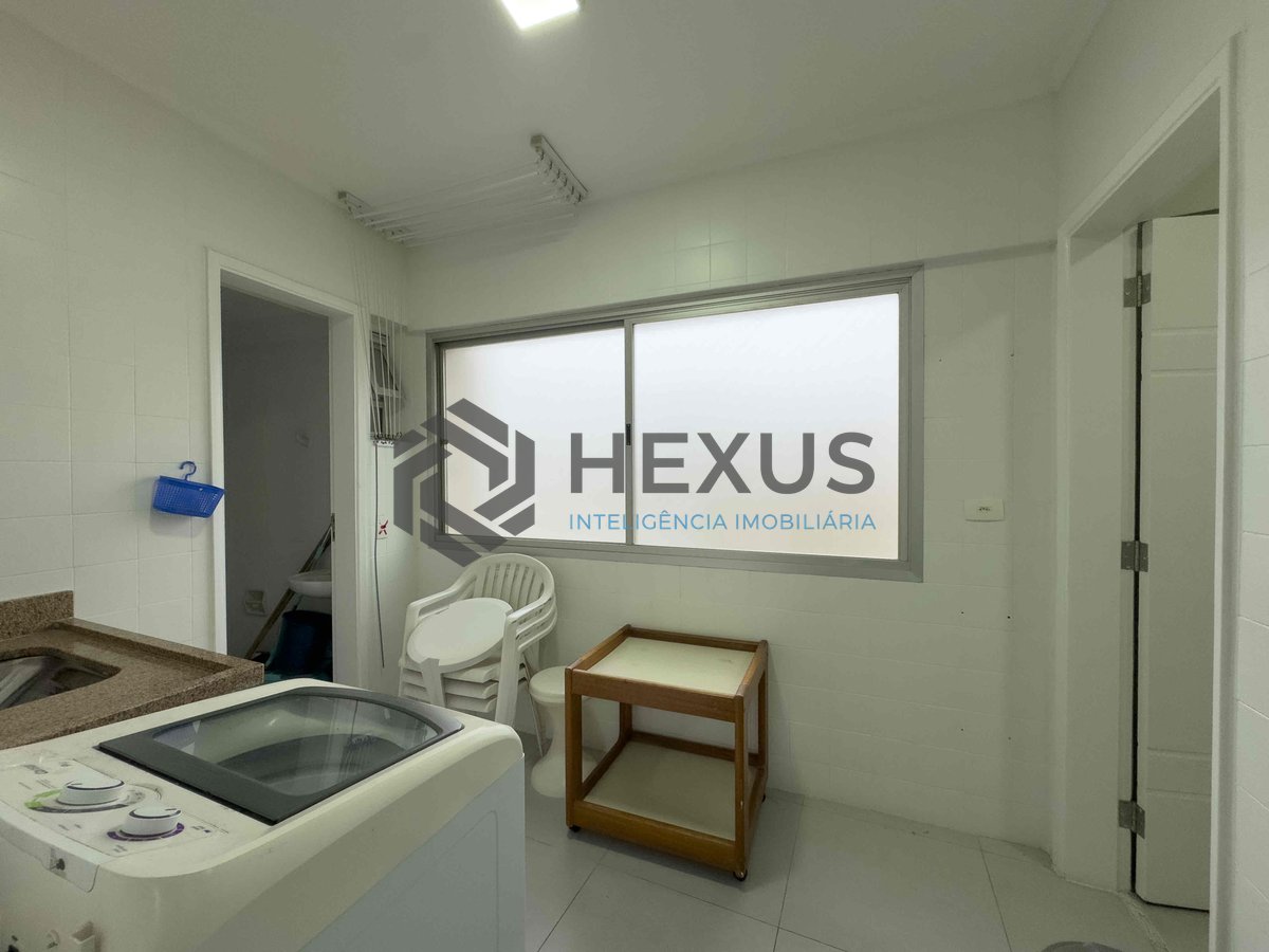 Foto 34 de Apartamento com varanda, vista mar, lazer, quadra mar da Praia das Pitangueiras, Guaruja - Hexus