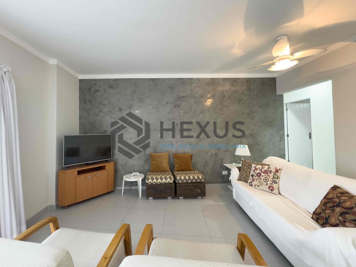 Foto 9 de Apartamento com varanda, vista mar, lazer, quadra mar da Praia das Pitangueiras, Guaruja - Hexus