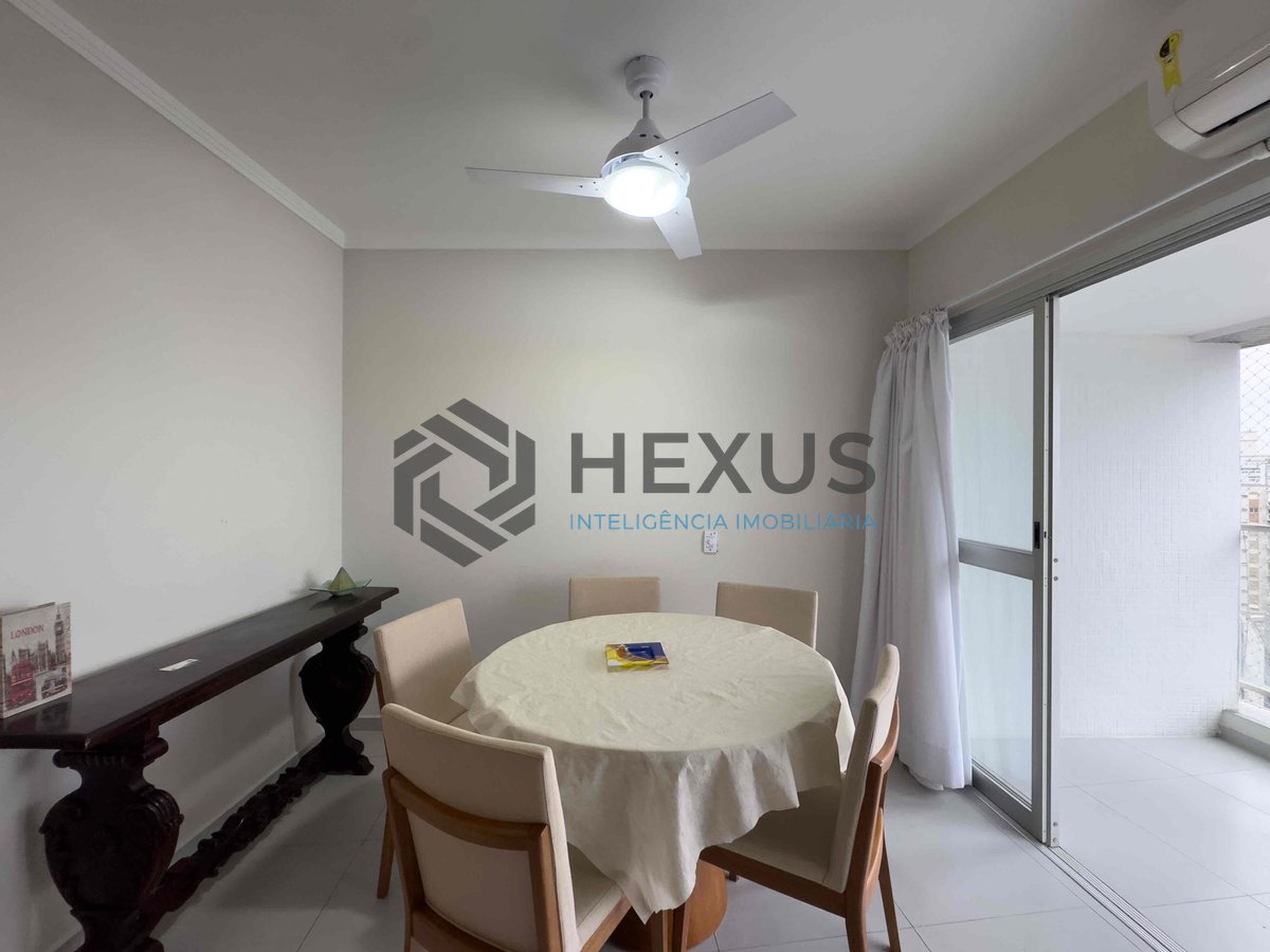 Foto 10 de Apartamento com varanda, vista mar, lazer, quadra mar da Praia das Pitangueiras, Guaruja - Hexus