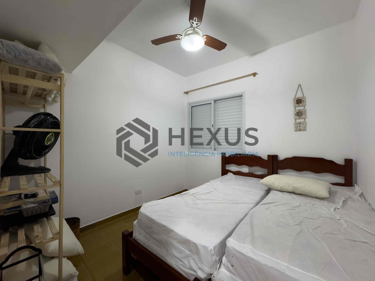 Foto 13 de Apartamento com varanda na quadra mar da Praia das Pitangueiras, Guaruja - Hexus