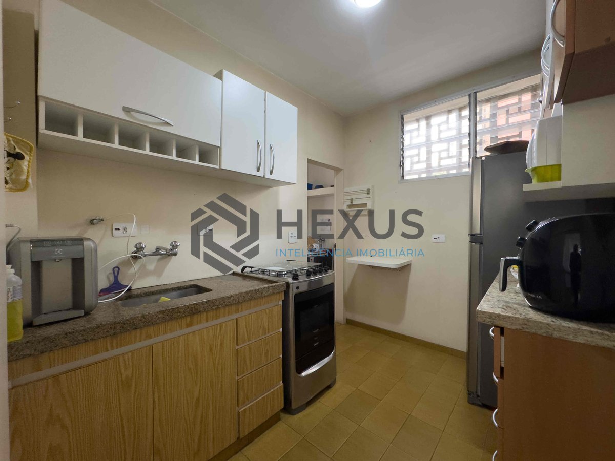 Foto 17 de Apartamento com varanda na quadra mar da Praia das Pitangueiras, Guaruja - Hexus