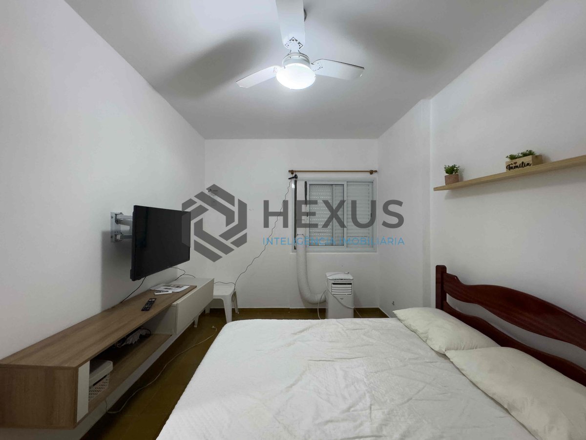 Foto 9 de Apartamento com varanda na quadra mar da Praia das Pitangueiras, Guaruja - Hexus