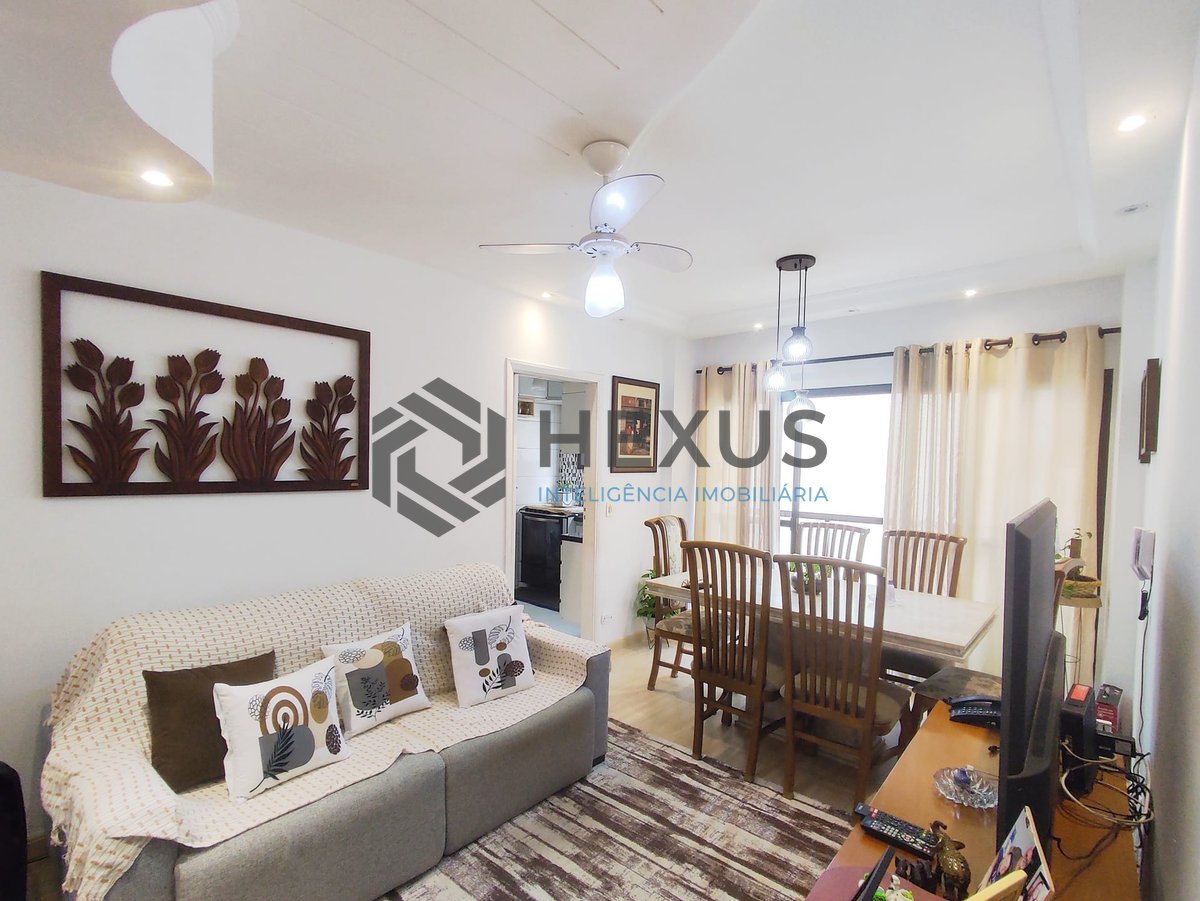 Foto 6 de Apartamento com varanda, 2 quartos, 1 vaga na praia das Asturias, Guaruja-sp