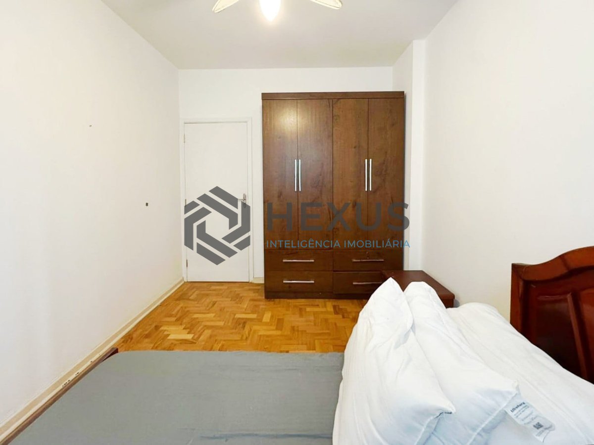 Foto 16 de Apartamento mobiliado com vista livre a duas quadras da Praia das Asturias, Guaruja