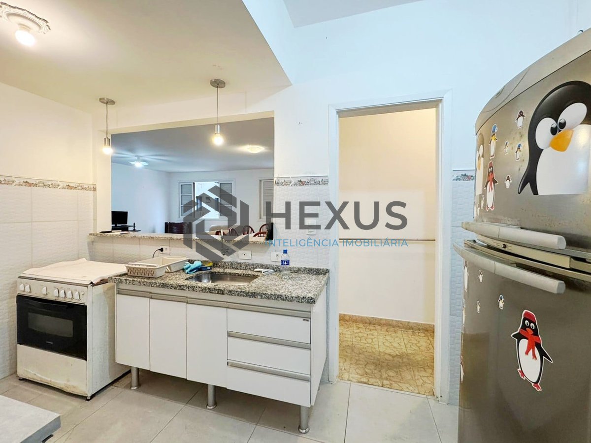 Foto 21 de Apartamento mobiliado com vista livre a duas quadras da Praia das Asturias, Guaruja
