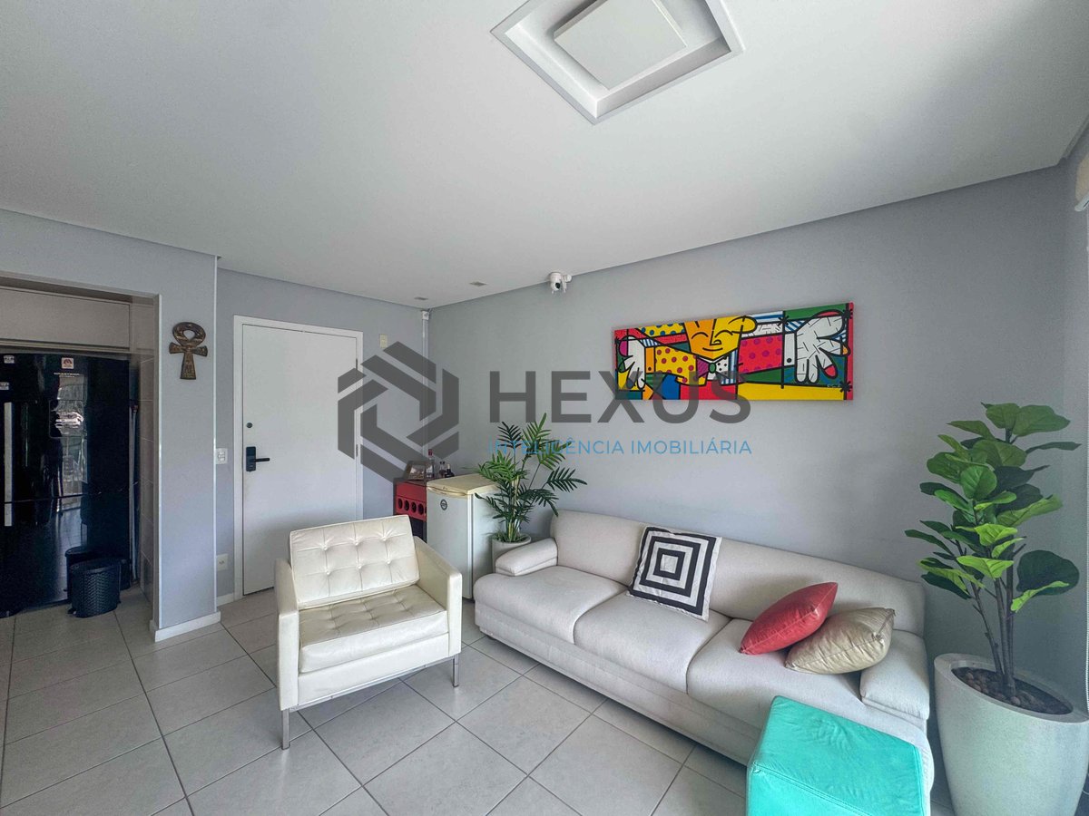 Foto 11 de Apartamento com varanda gourmet a lazer na Praia das Pitangueiras, Guaruja