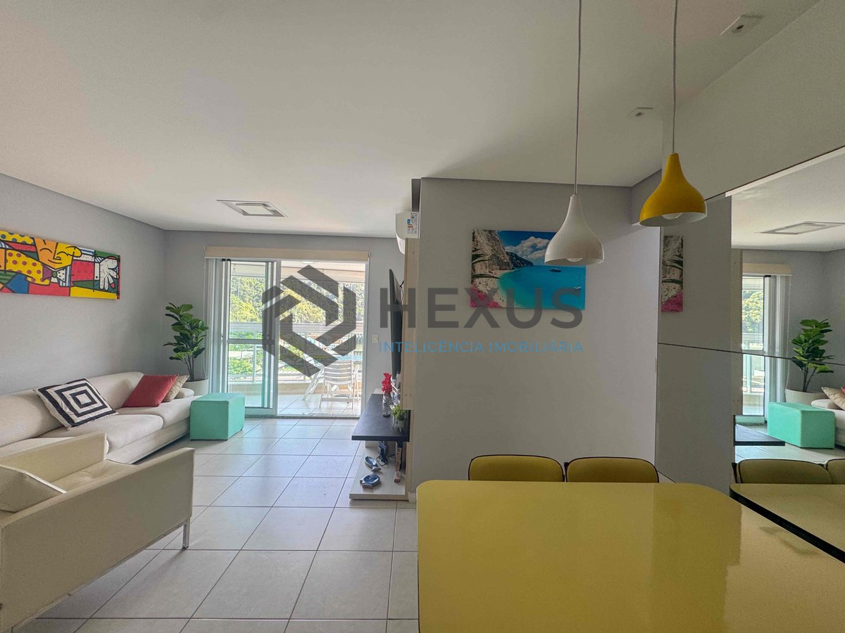 Foto 13 de Apartamento com varanda gourmet a lazer na Praia das Pitangueiras, Guaruja