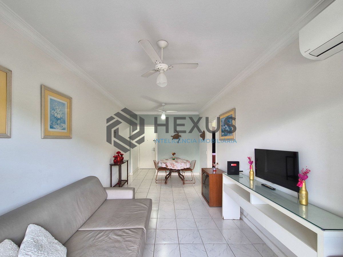 Foto 6 de Apartamento com varanda e lazer na praia das pitangueiras, guaruja.