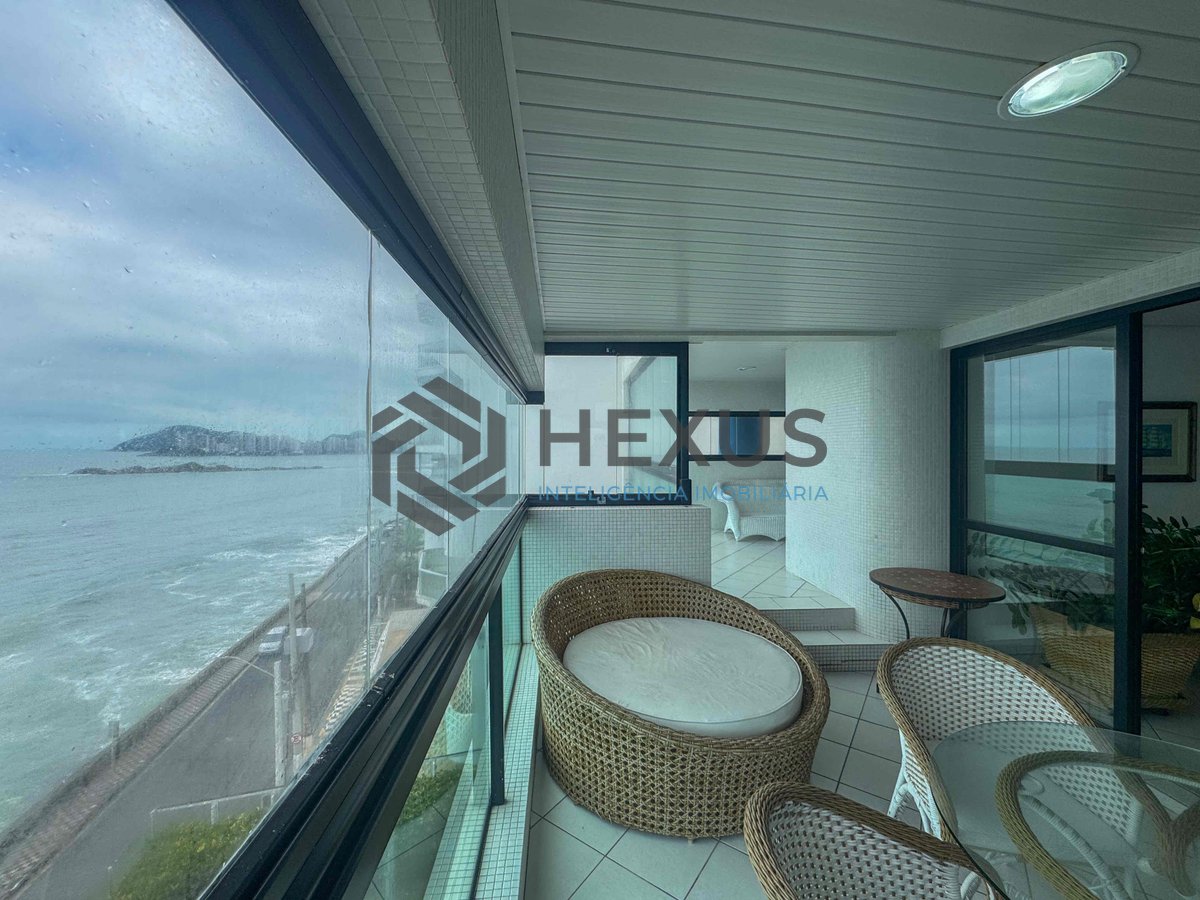 Foto 11 de Apartamento frente mar com varanda gourmet, lazer e vista mar, Praia das Pitangueiras, Guaruja