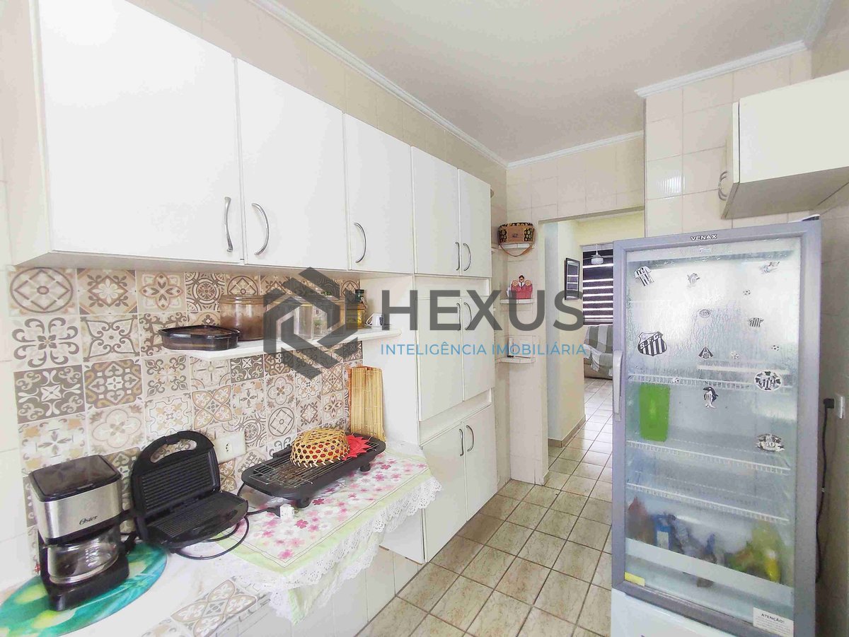 Foto 27 de Apartamento com varanda e lazer a uma quadra da Praia das Asturias, Guaruja
