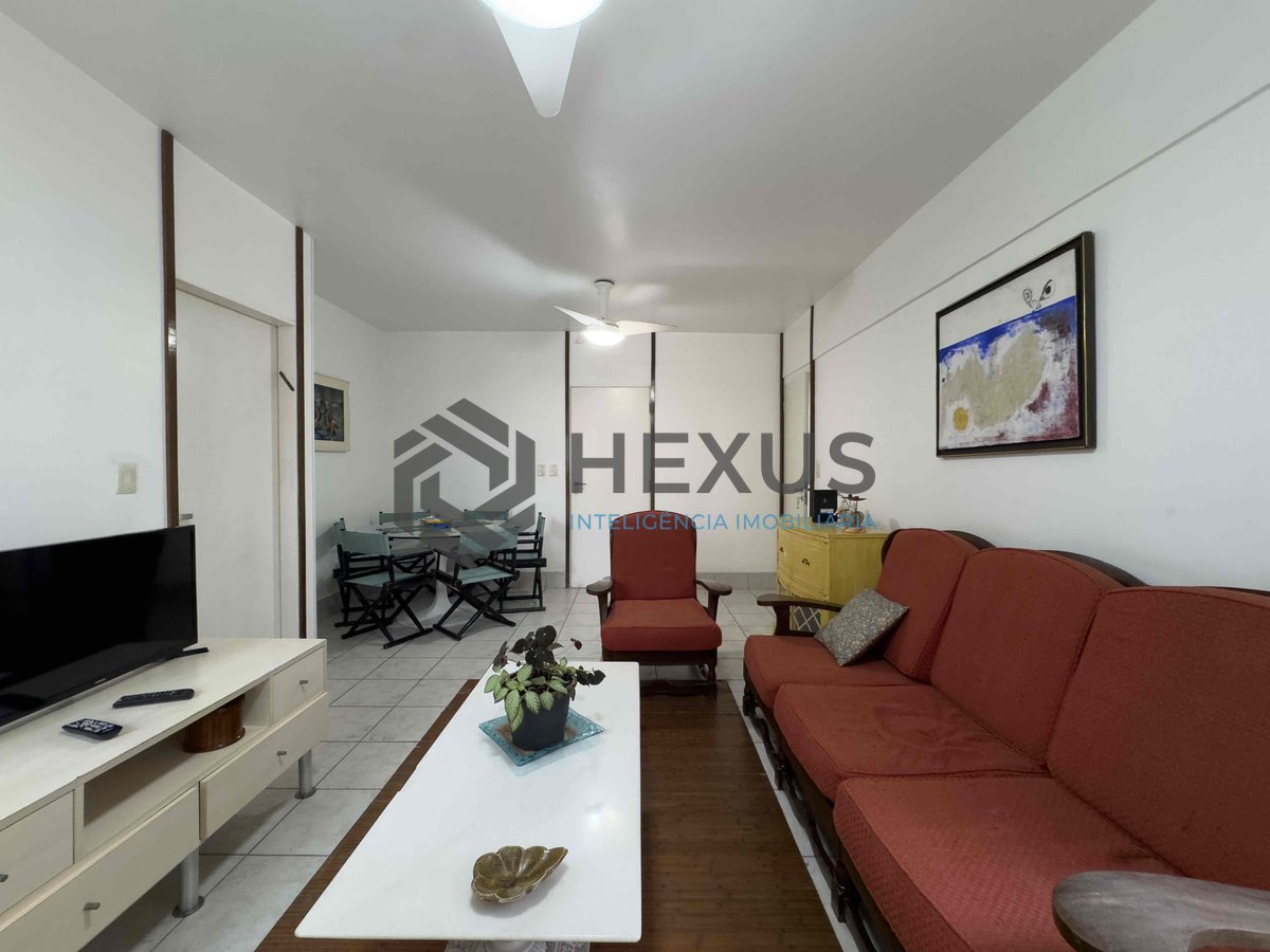 Foto 7 de Apartamento com varanda na a uma quadra da Praia das Pitangueiras, Guaruja
