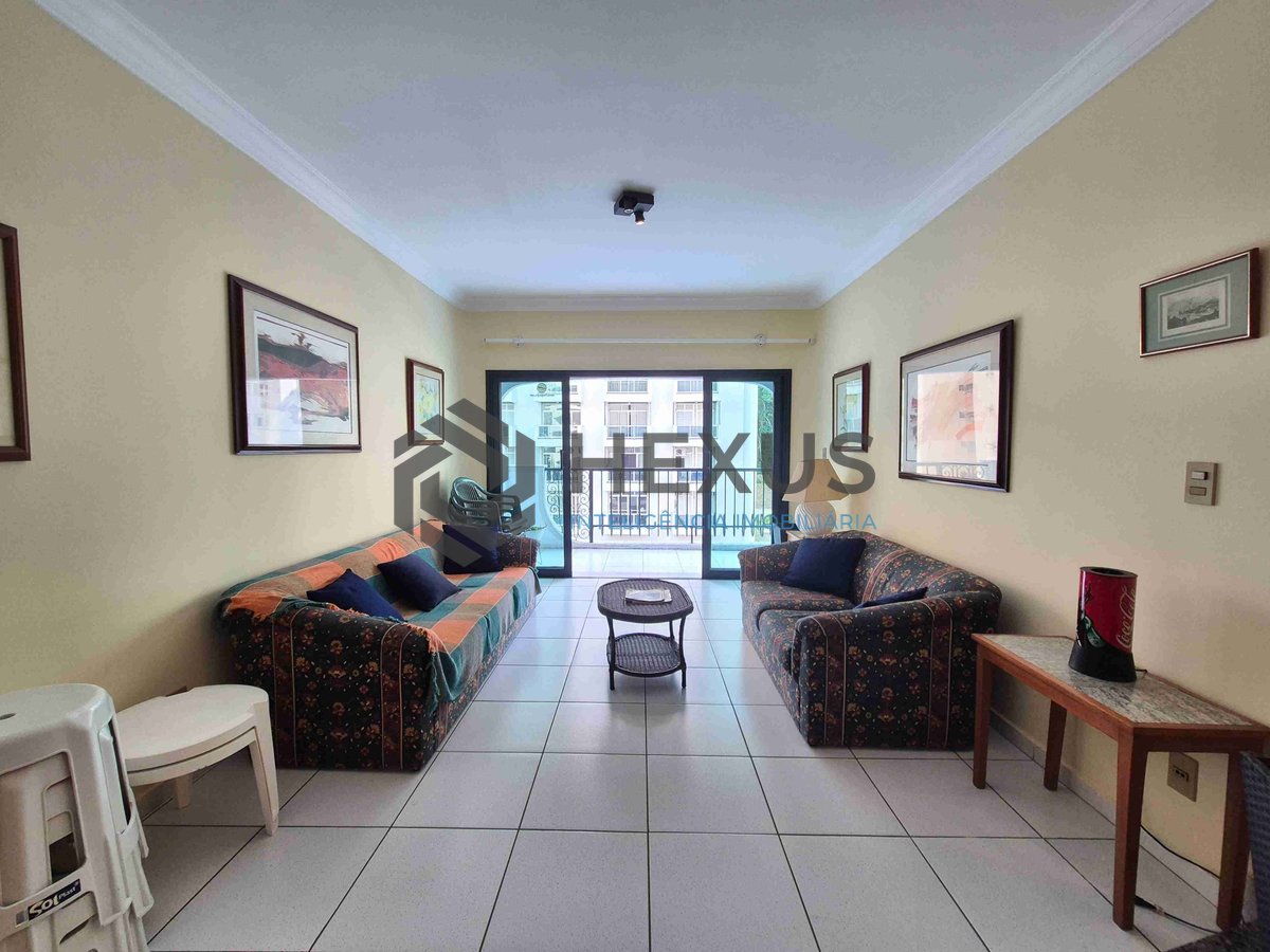 Foto 4 de Apartamento com varanda e lazer na Praia das Pitangueiras, Guaruja