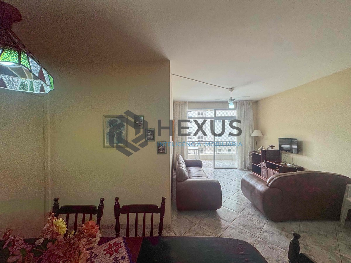 Foto 3 de Apartamento com varanda na praia das Pitangueiras, Hexus.