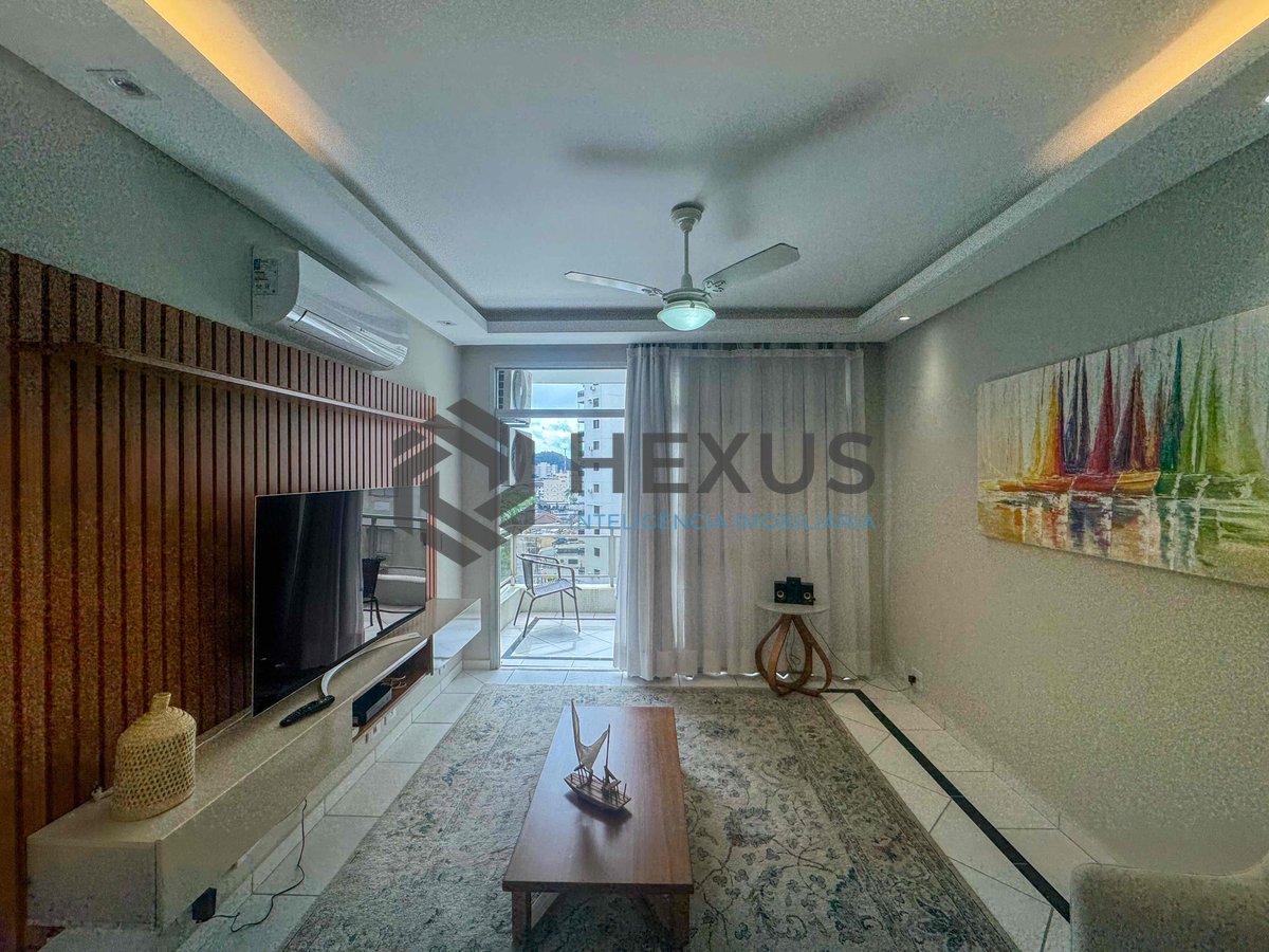 Foto 2 de Apartamento com Varanda na Praia das Pitangueiras, Hexus