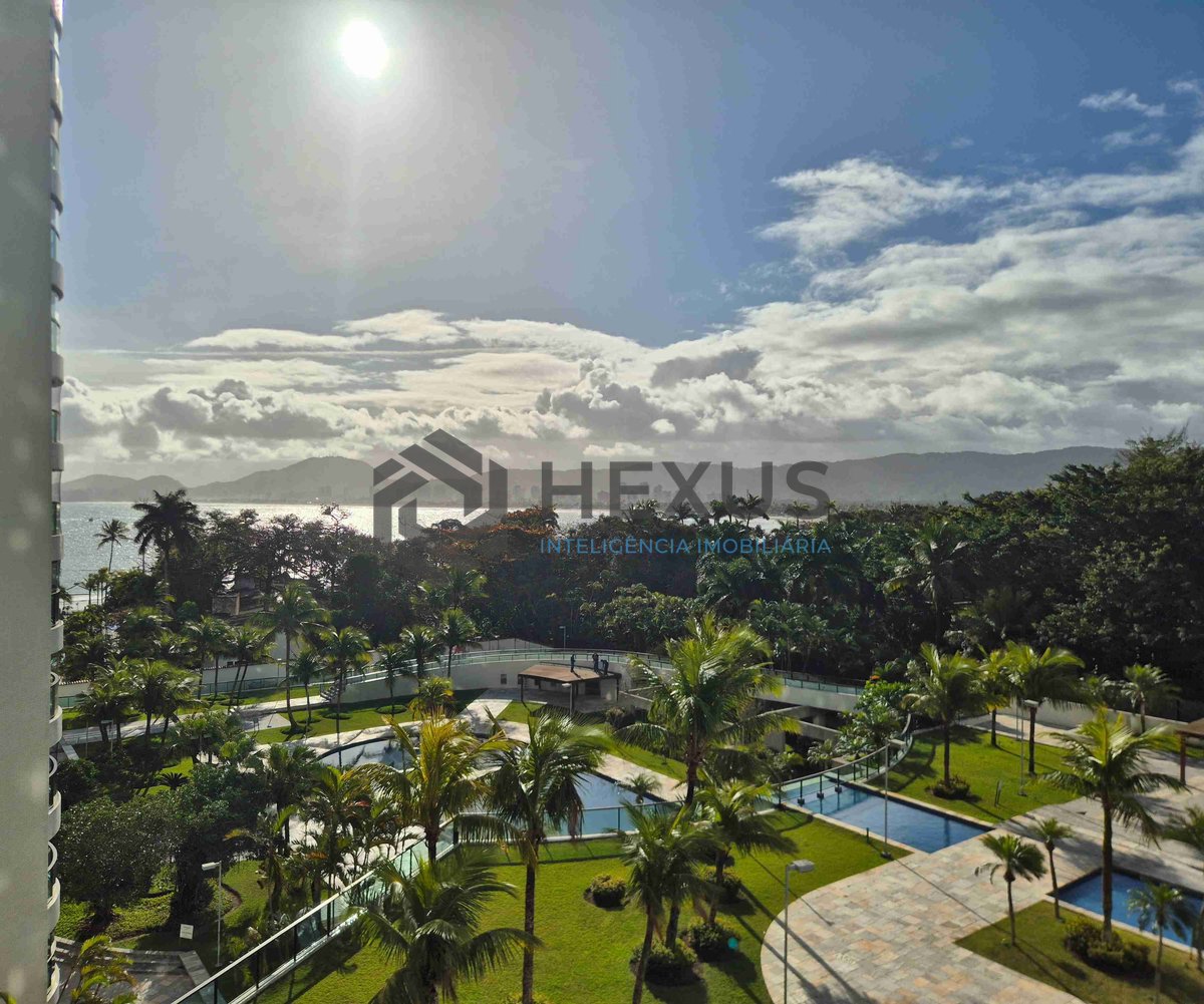 Foto 12 de Apartamento frente mar com lazer de clube varanda gourmet e vaga náutica na Praia da Enseada, Guaruja