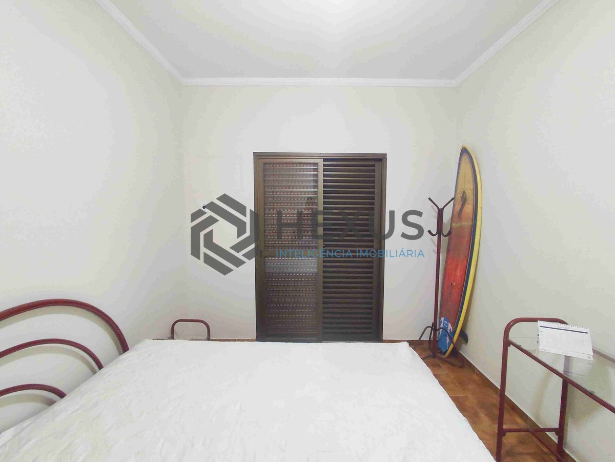 Foto 18 de Apartamento com varanda e lazer na Praia das Asturias, Guaruja