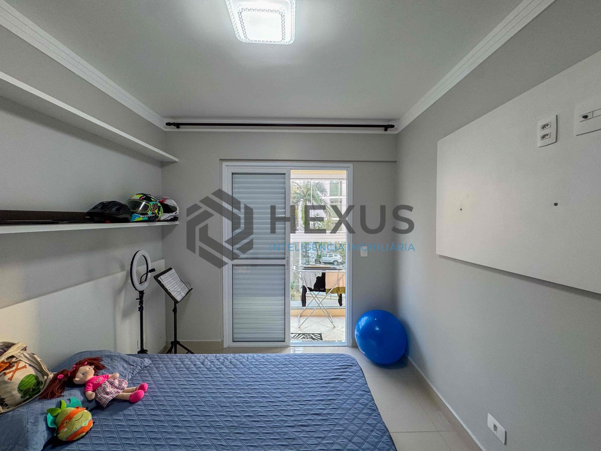 Foto 27 de Apartamento reformado com varanda gourmet vista mar e lazer na beira mar do Tombo, Guaruja