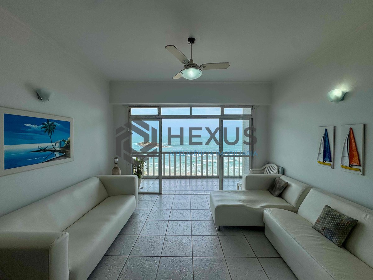 Foto 31 de Apartamento frente mar com varanda e vista mar na Praia das Pitangueiras, Guaruja