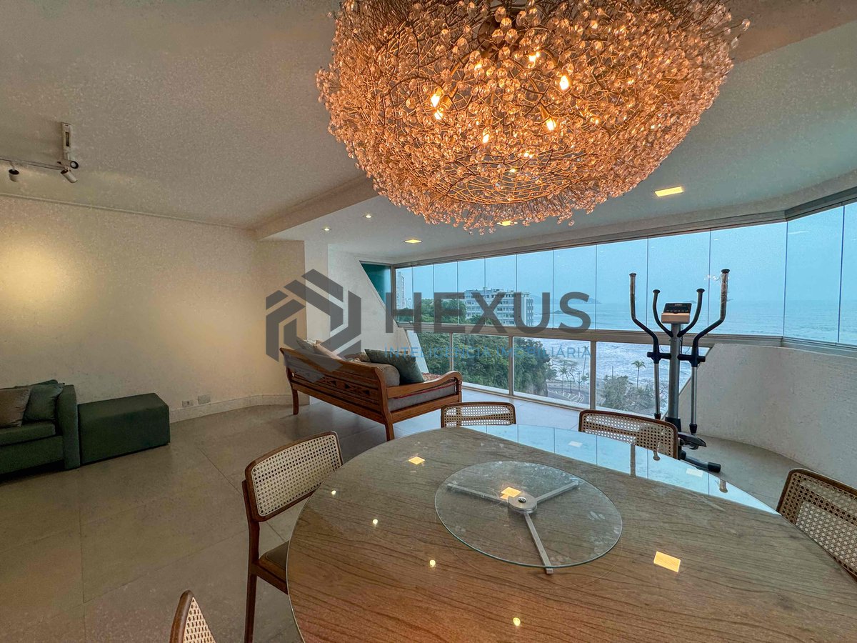 Foto 6 de Apartamento frente mar com varanda vista mar e lazer na Praia das Asturias, Guaruja