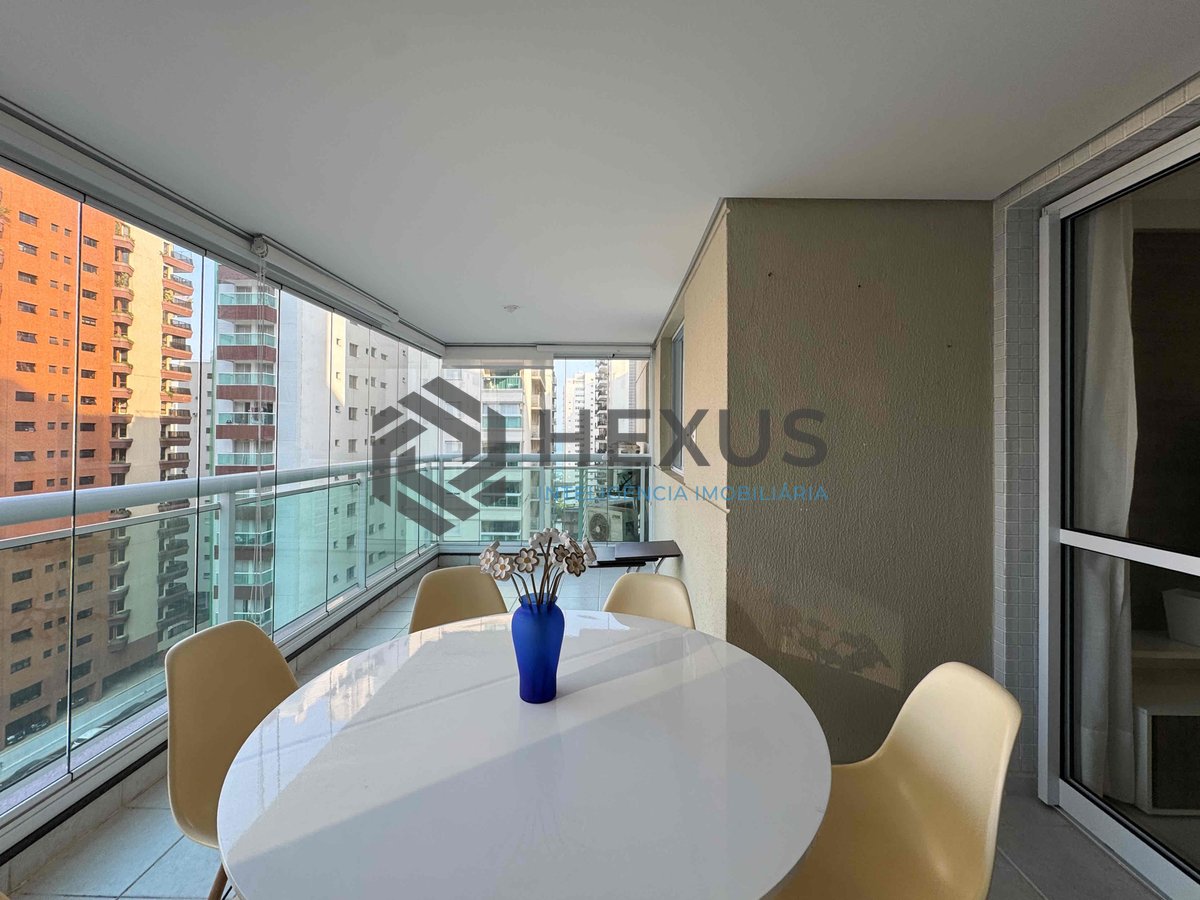 Foto 2 de Apartamento com varanda gourmet vista mar e lazer na Praia das Pitangueiras, Guaruja