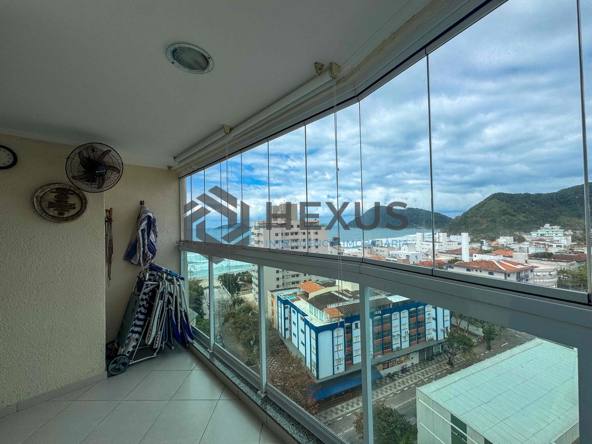 Foto 11 de Apartamento com Varanda Gourmet e Vista para o mar na praia do Tombo, Hexus