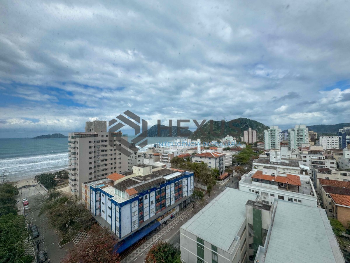 Foto 15 de Apartamento com Varanda Gourmet e Vista para o mar na praia do Tombo, Hexus
