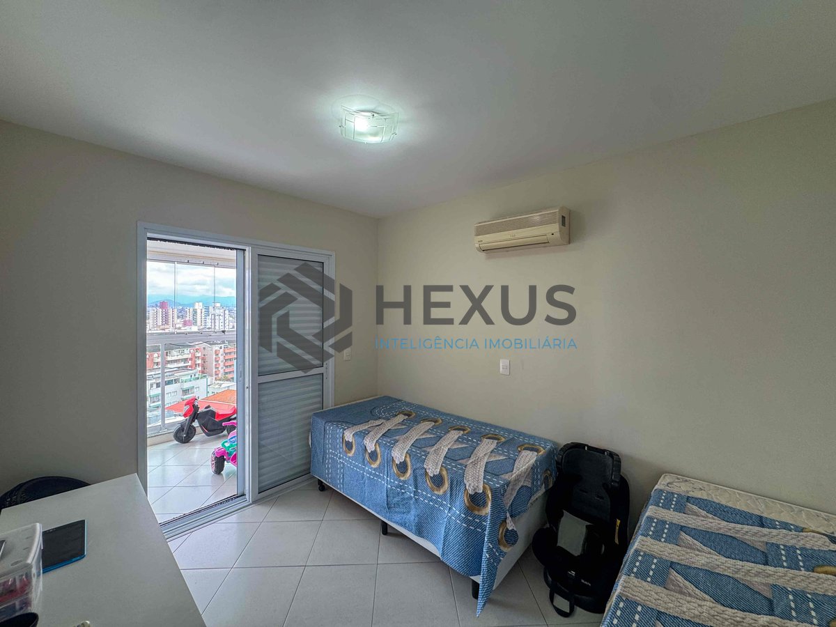 Foto 17 de Apartamento com Varanda Gourmet e Vista para o mar na praia do Tombo, Hexus