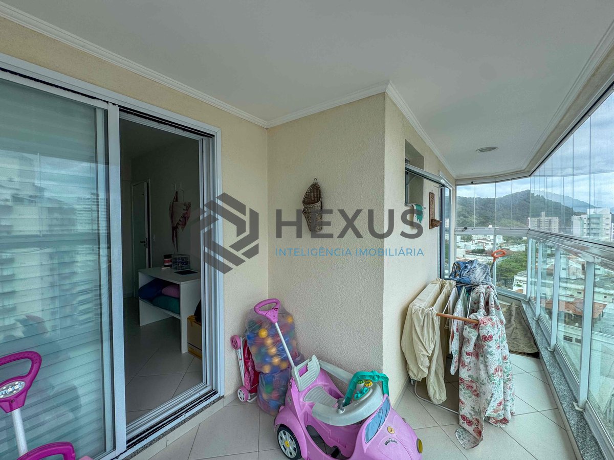 Foto 19 de Apartamento com Varanda Gourmet e Vista para o mar na praia do Tombo, Hexus