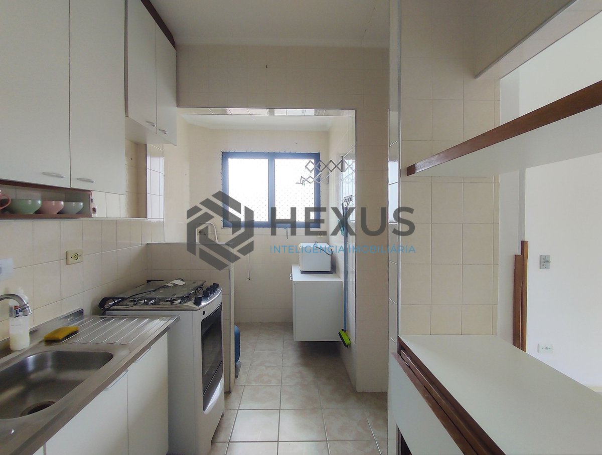 Foto 15 de Apartamento com varanda, lazer, piscina e churrasqueira na Praia das Asturias, Guaruja