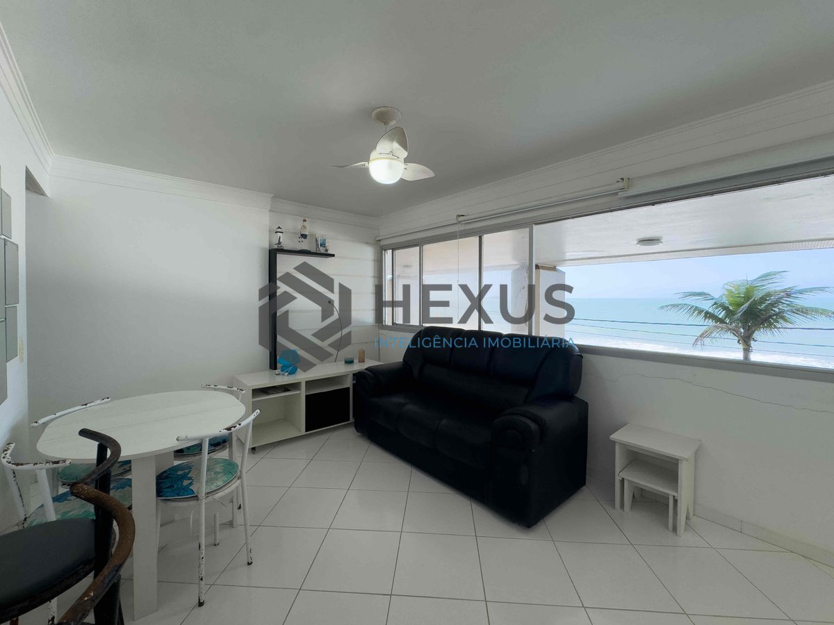 Foto 3 de Apartamento frente mar com vista mar na Praia das Pitangueiras, Guaruja