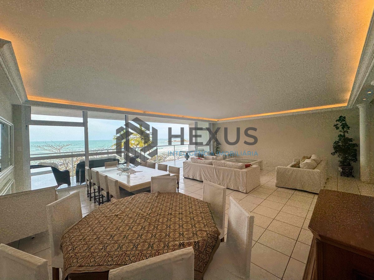 Foto 6 de Apartamento reformado frente mar com varanda vista mar e lazer na Praia das Pitangueiras, Guaruja