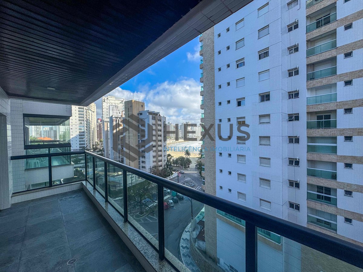 Foto 8 de Apartamento com varanda vista mar na beira mar da Praia das Asturias, Guaruja