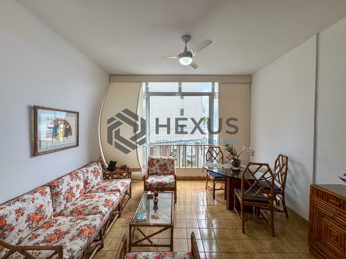Foto 4 de Apartamento frente mar com vista mar na Praia das Pitangueiras, Guaruja