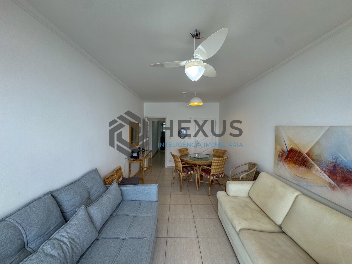 Foto 6 de Apartamento frente mar com varanda na Praia das Pitangueiras, Guaruja