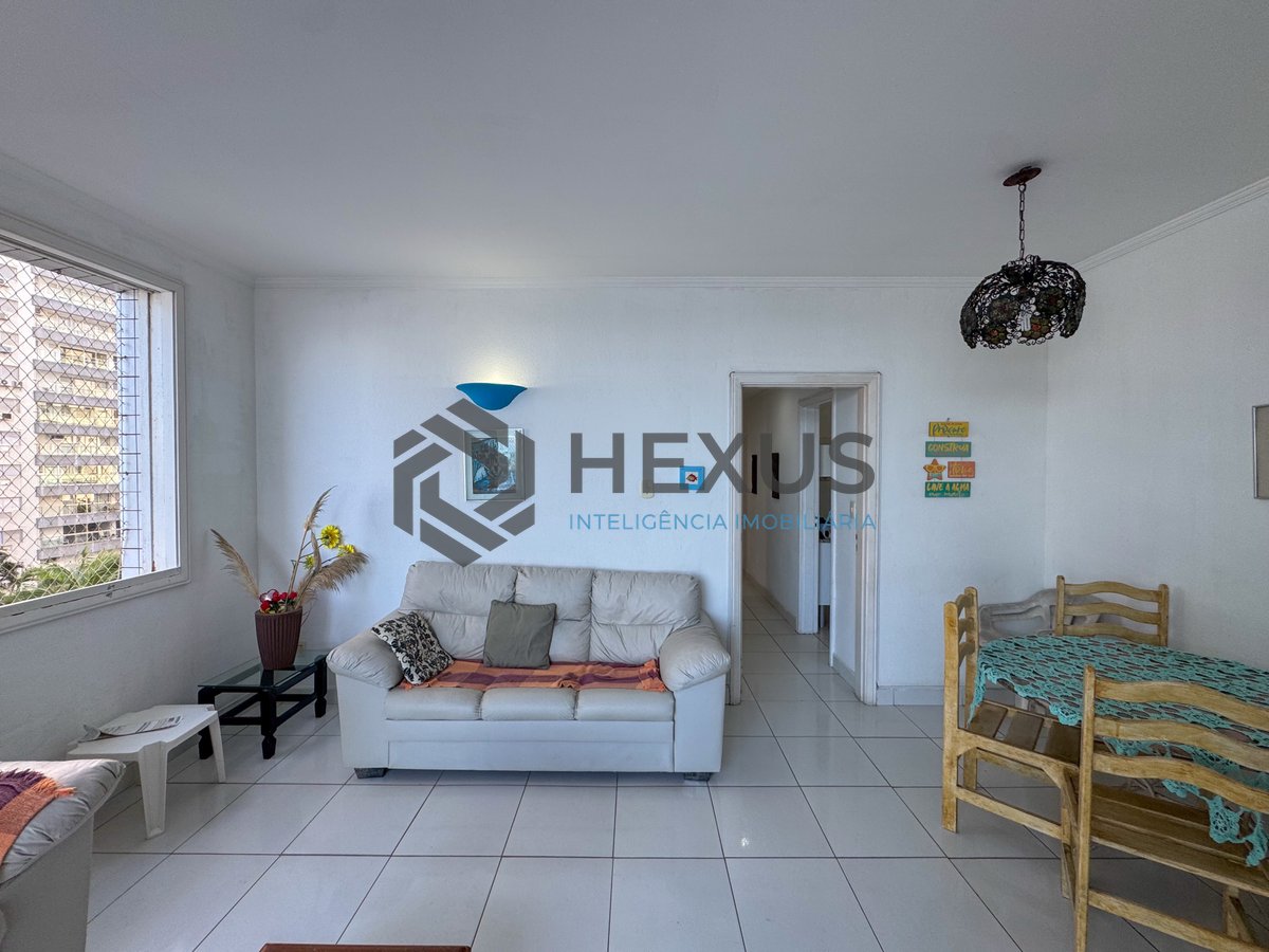 Foto 9 de Apartamento frente mar com varanda e vista na Praia das Pitangueiras, Guaruja
