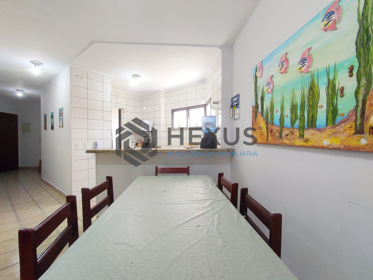 Foto 7 de Apartamento com varanda vista mar e lazer na Praia das Asturias, Guaruja