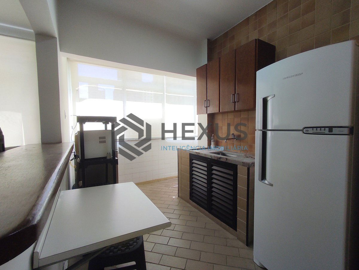 Foto 14 de Apartamento mobiliado com vista mar na quadra mar da Praia das Asturias, Guaruja