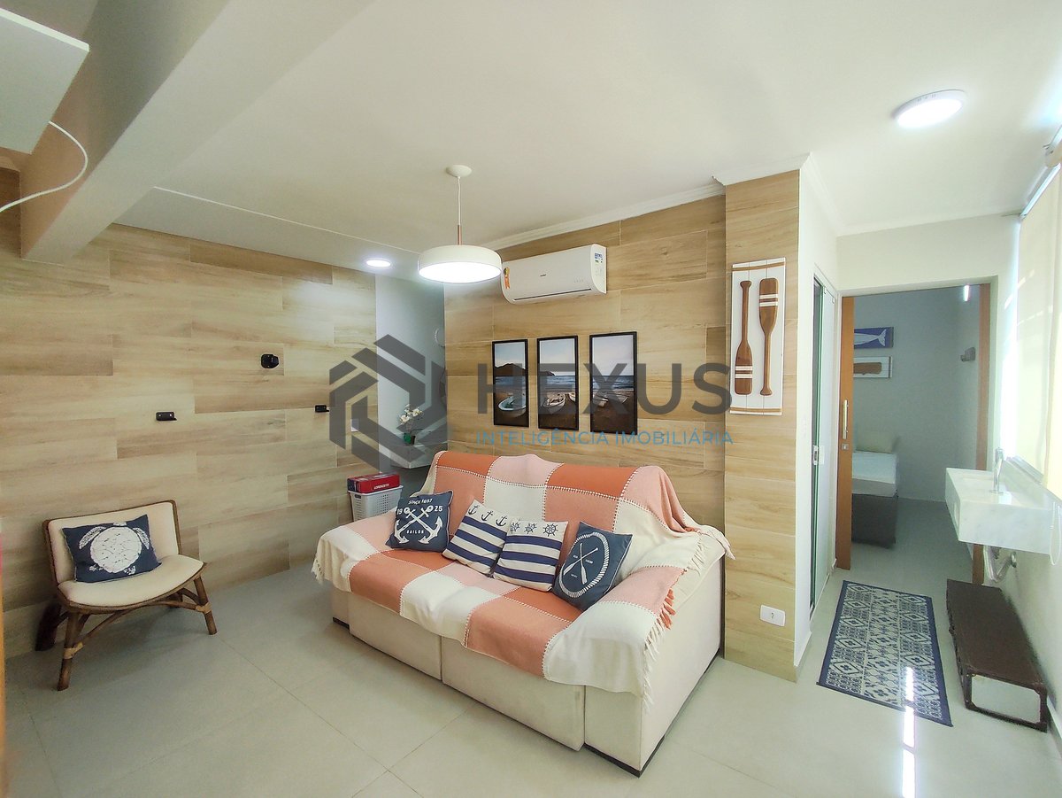 Foto 7 de Apartamento reformado e mobiliado na quadra mar da Praia das Asturias, Guaruja
