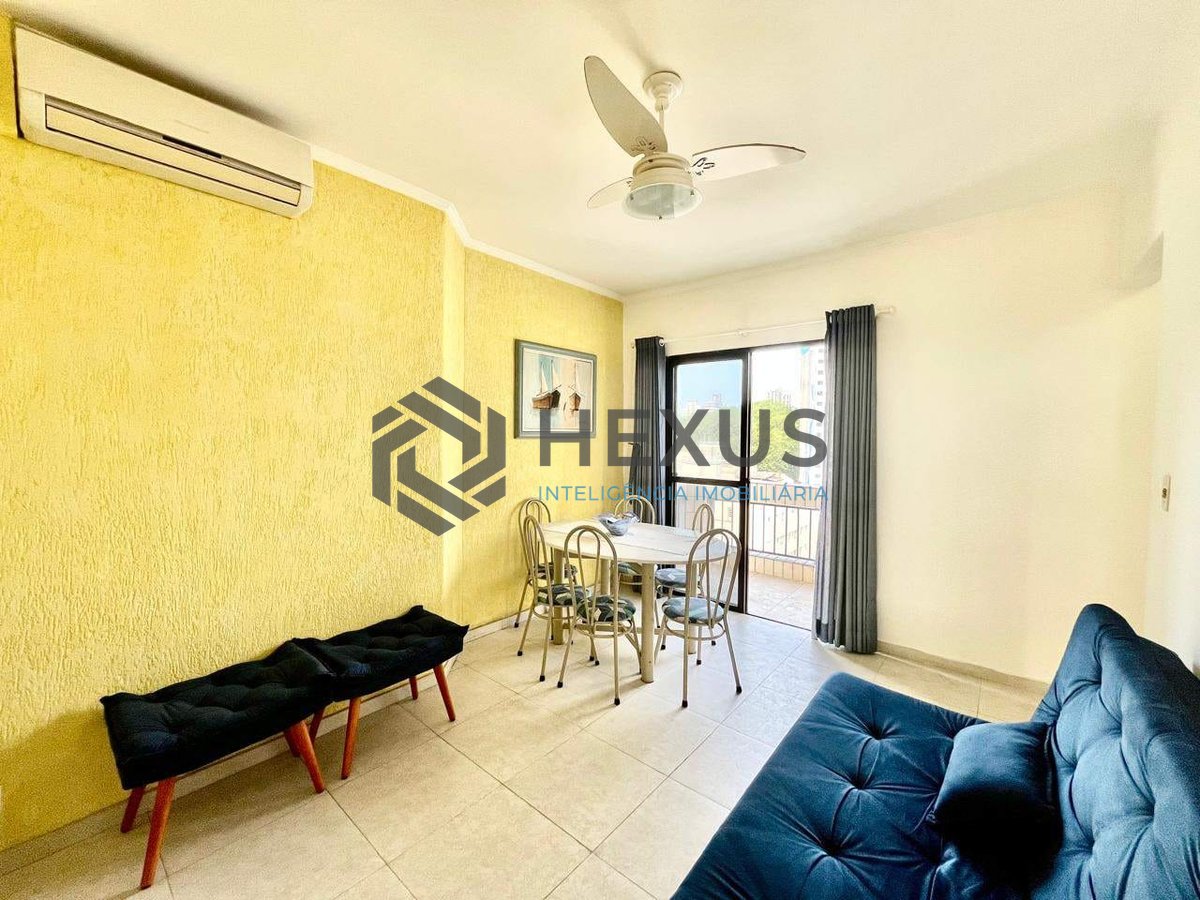 Foto 3 de Apartamento com varanda gourmet e lazer na Praia das Asturias, Guaruja