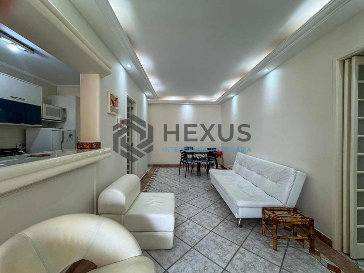 Foto 9 de Apartamento com varanda e lazer a uma quadra da Praia das Pitangueiras, Guaruja