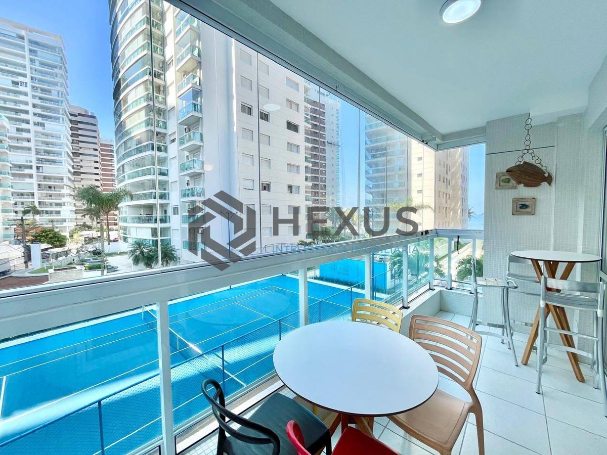 Foto 6 de Apartamento com varanda vista mar e lazer na beira mar da Praia das Asturias, Guaruja