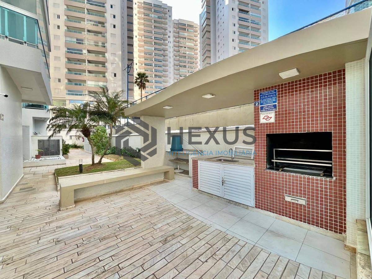 Foto 39 de Apartamento com varanda, vista mar e lazer na quadra mar da Praia das Pitangueiras, Guaruja