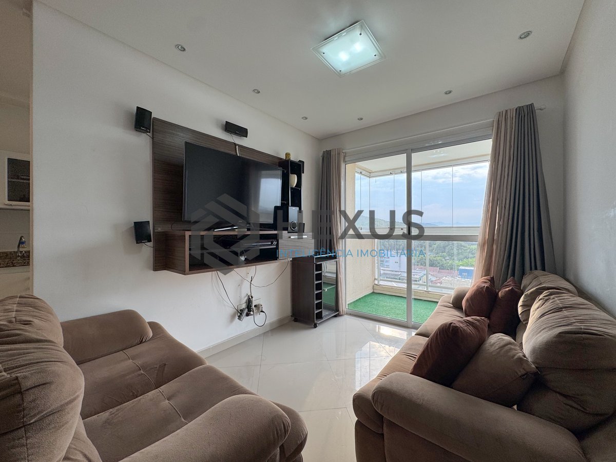 Foto 7 de Apartamento com varanda e lazer completo na Praia das Asturias, Guaruja