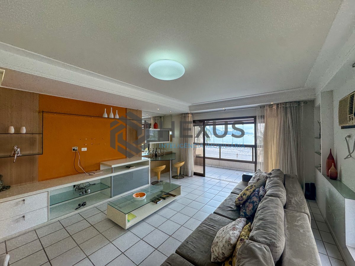 Foto 6 de Apartamento frente mar com varanda vista mar e lazer na Praia das Asturias, Guaruja