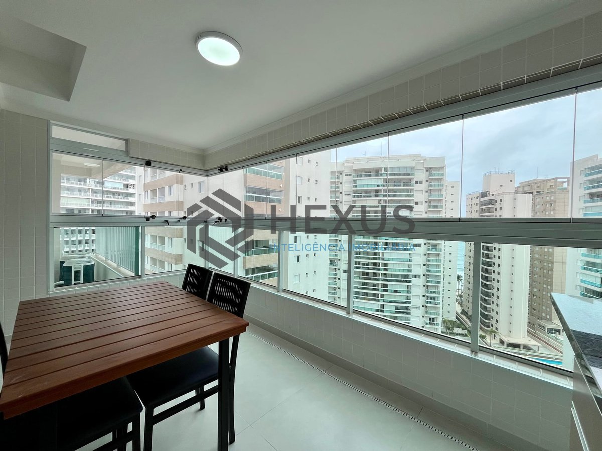 Foto 2 de Apartamento reformado com varanda gourmet e lazer a uma quadra da Praia das Asturias, Guaruja