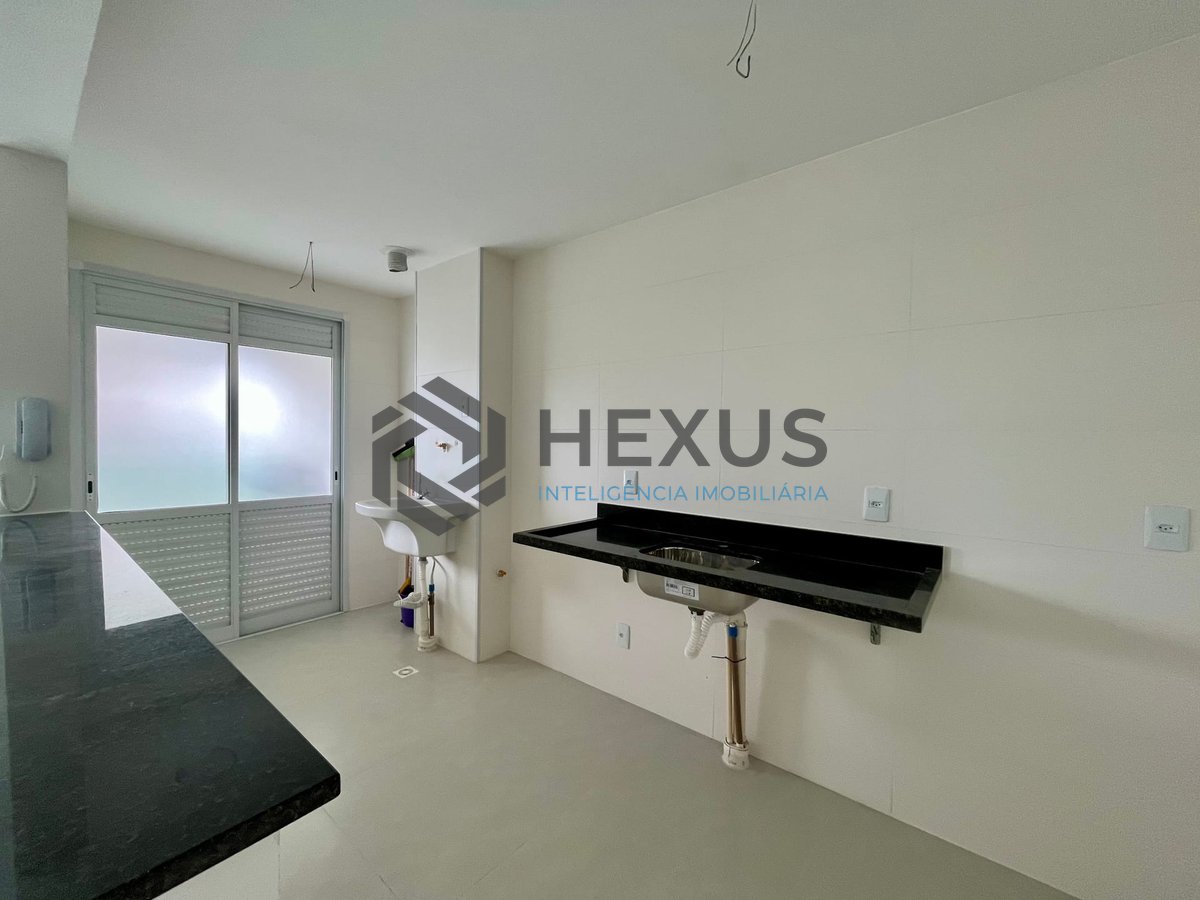 Foto 11 de Apartamento com varanda gourmet, lazer completo em prédio novo na Praia das Asturias, Guaruja