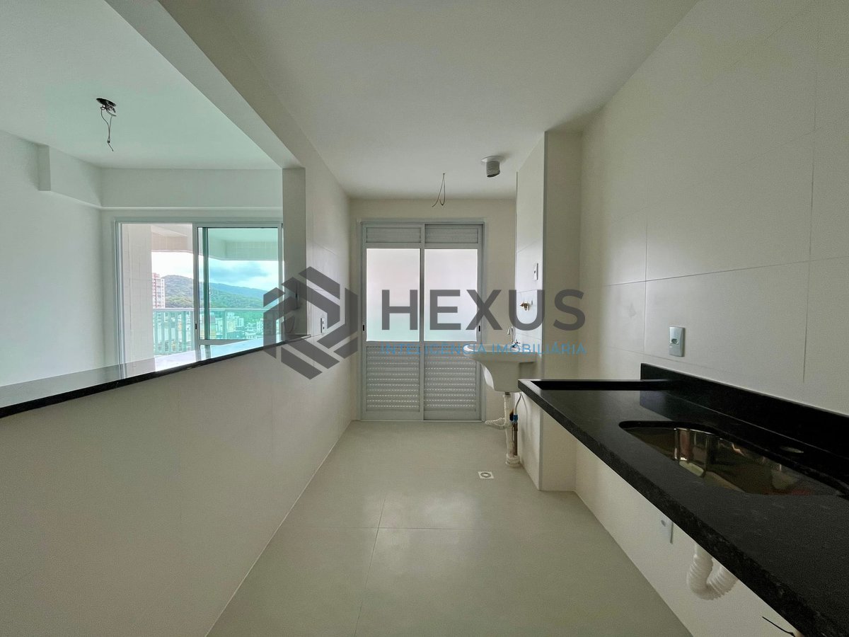 Foto 12 de Apartamento com varanda gourmet, lazer completo em prédio novo na Praia das Asturias, Guaruja