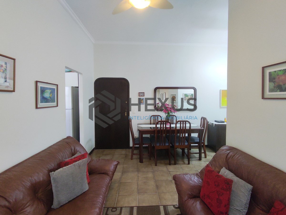 Foto 4 de Apartamento com varanda na Praia das Asturias, Guaruja