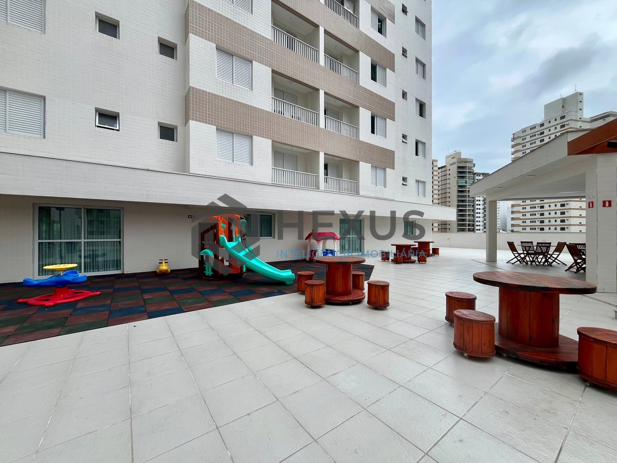 Foto 16 de Apartamento com varanda gourmet, vista mar e lazer na Praia das Asturias, Guaruja