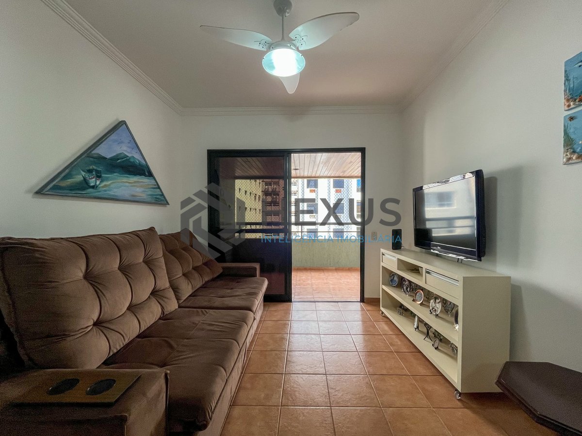 Foto 8 de Apartamento com varanda vista mar e lazer na quadra-mar da Praia das Pitangueiras, Guarujá